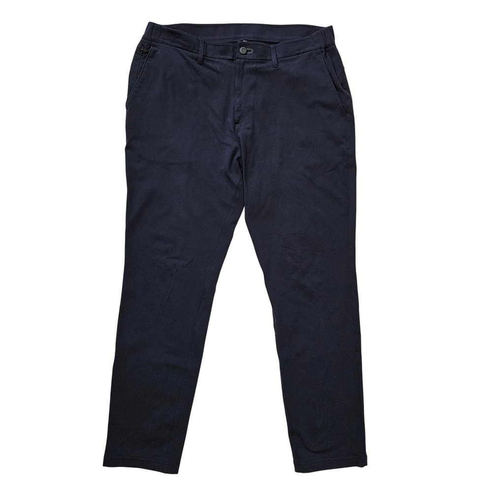 Public Rec Workday Men's 34x32 Navy Blue Tech Chino Pants Stretch (Fits 34x31)